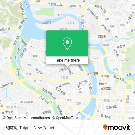 鴨肉富 map