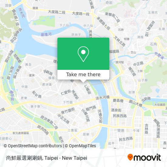 尚鮮嚴選涮涮鍋 map
