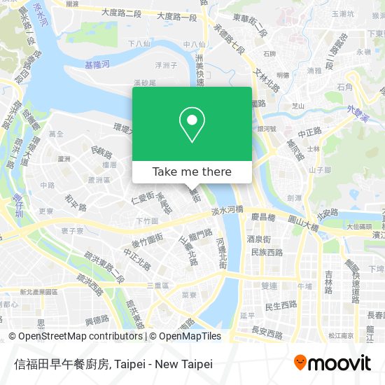 信福田早午餐廚房 map