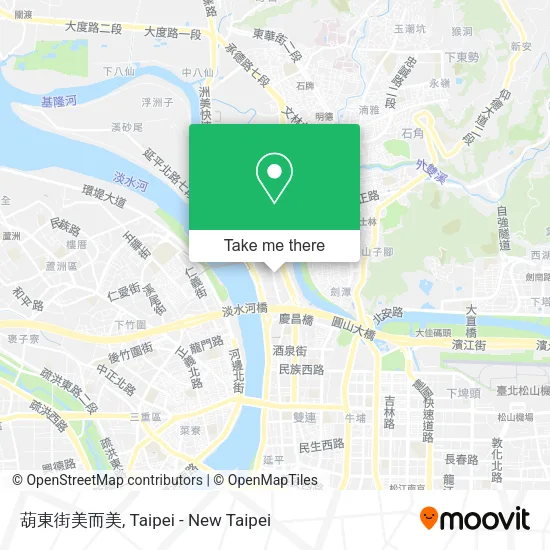 葫東街美而美 map