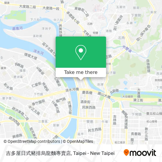 吉多屋日式豬排烏龍麵專賣店 map