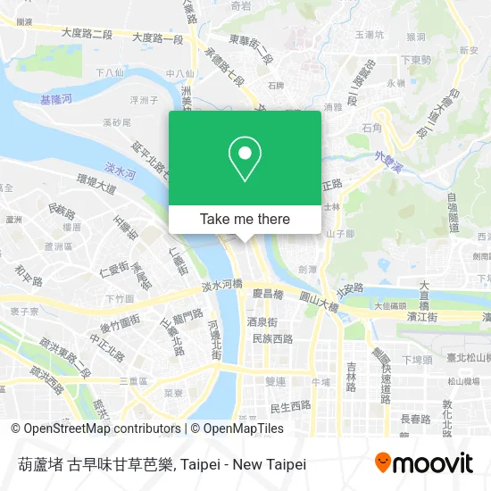 葫蘆堵 古早味甘草芭樂地圖