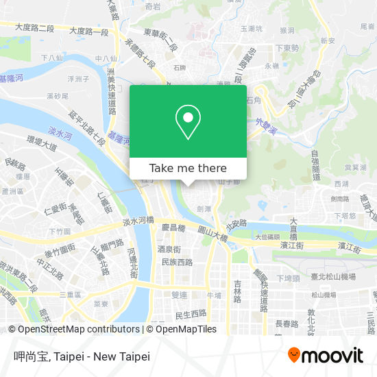 呷尚宝 map