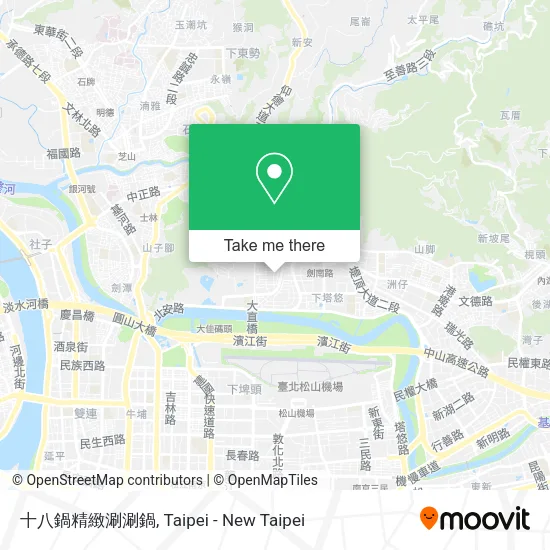 十八鍋精緻涮涮鍋地圖