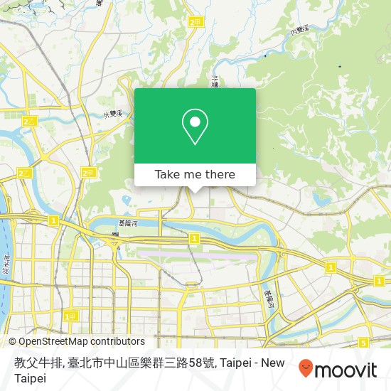 教父牛排, 臺北市中山區樂群三路58號 map