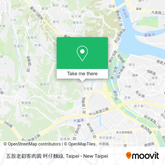 五股老顧客肉圓 蚵仔麵線 map