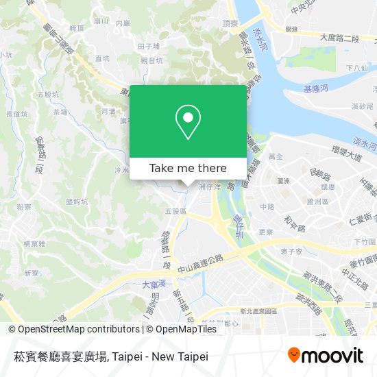 菘賓餐廳喜宴廣場 map