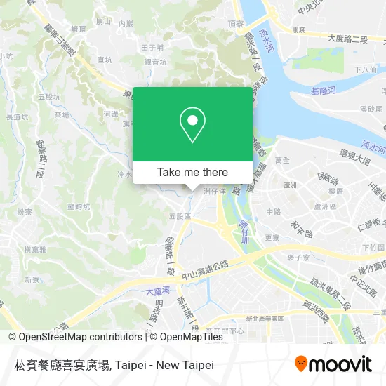 菘賓餐廳喜宴廣場地圖