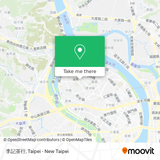 李記茶行 map