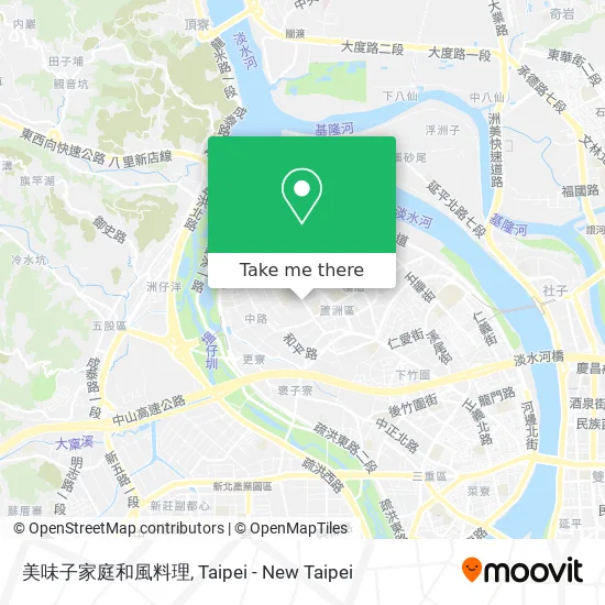 美味子家庭和風料理 map