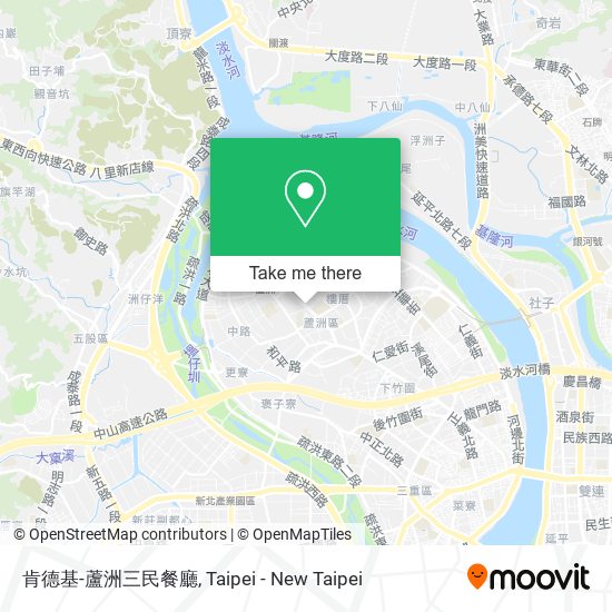 肯德基-蘆洲三民餐廳 map