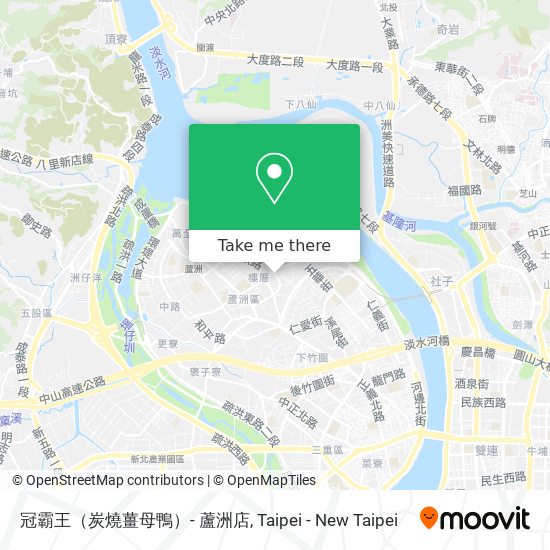 冠霸王（炭燒薑母鴨）- 蘆洲店 map