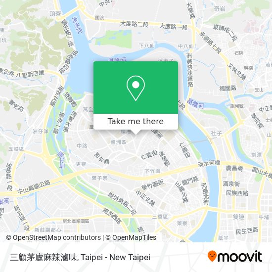 三顧茅廬麻辣滷味地圖