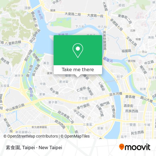 素食園 map