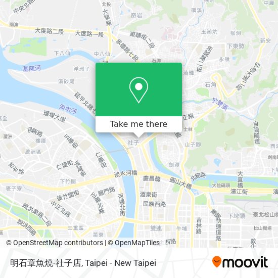 明石章魚燒-社子店 map