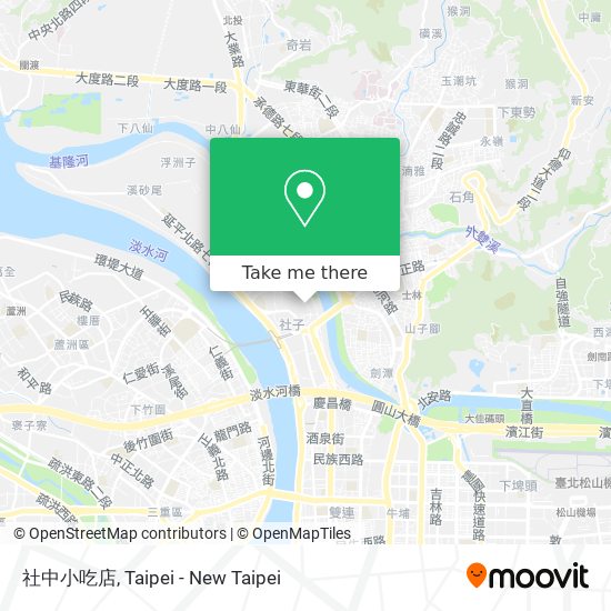 社中小吃店 map