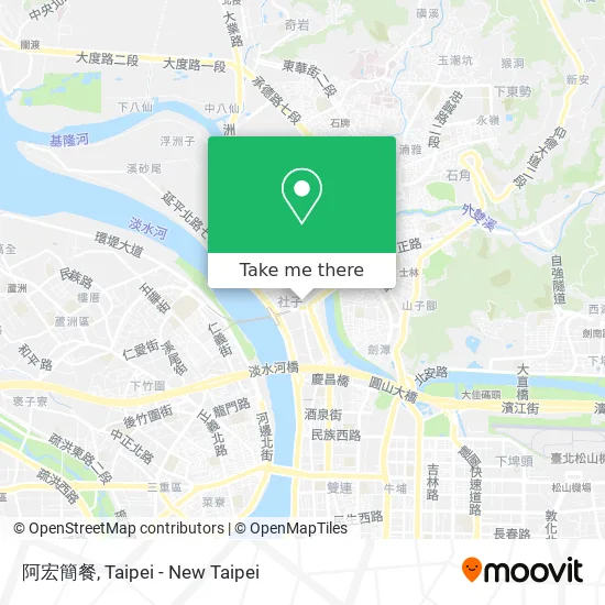 阿宏簡餐 map