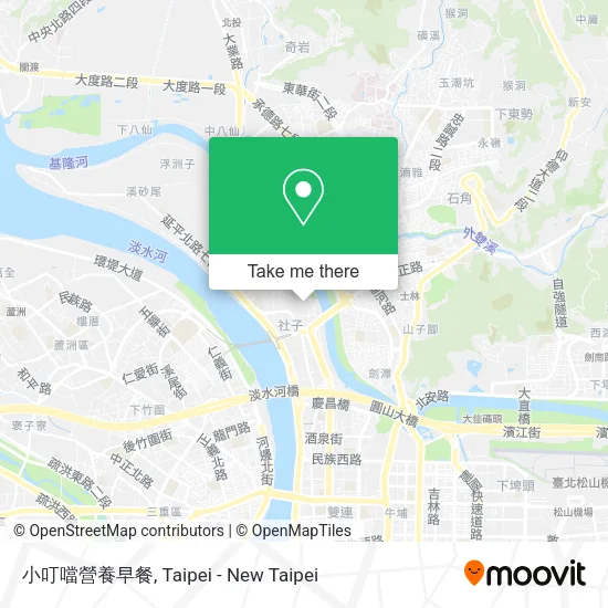 小叮噹營養早餐 map