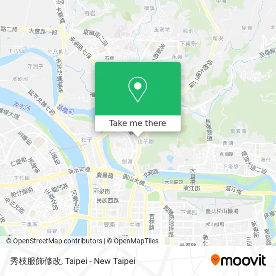 秀枝服飾修改 map