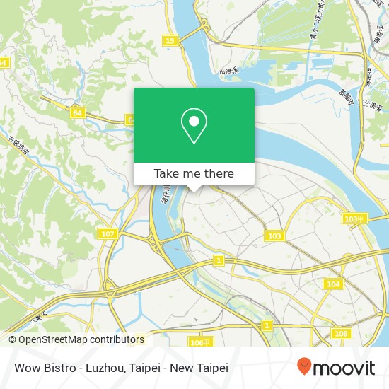Wow Bistro - Luzhou, 新北市蘆洲區永樂街38巷65號 map