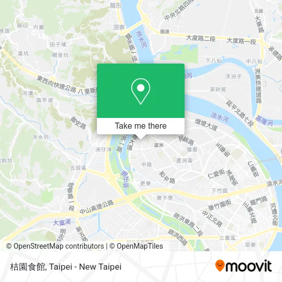 桔園食館地圖