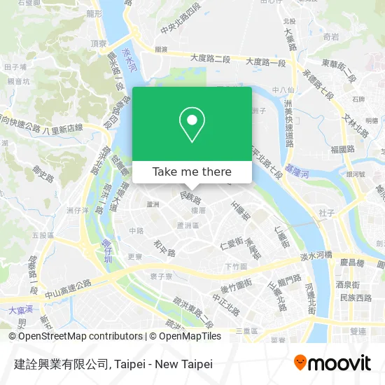 建詮興業有限公司 map
