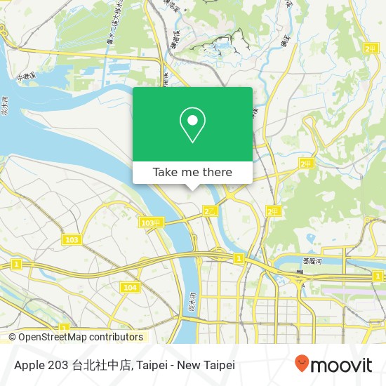 Apple 203 台北社中店, 臺北市士林區社中街252號 map