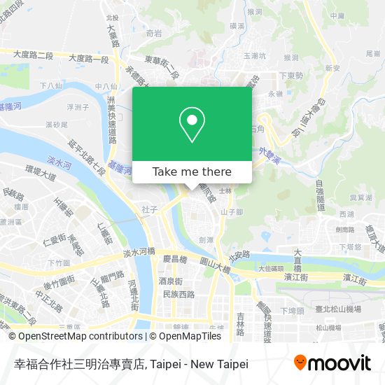幸福合作社三明治專賣店 map