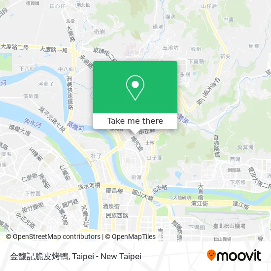 金馥記脆皮烤鴨 map