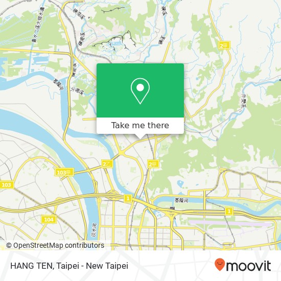 HANG TEN, 臺北市士林區中正路312號 map