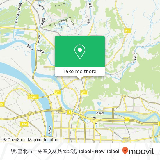 上讚, 臺北市士林區文林路422號 map