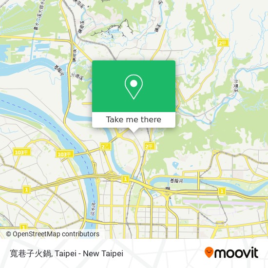 寬巷子火鍋 map