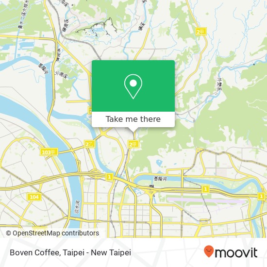 Boven Coffee, 臺北市士林區中山北路五段437號 map