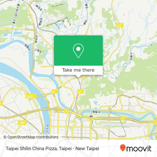 Taipei Shilin China Pizza, 臺北市士林區中正路235巷10號 map