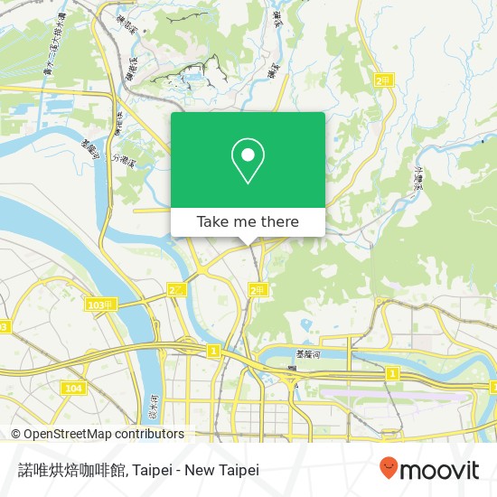 諾唯烘焙咖啡館, 臺北市士林區美德街 map