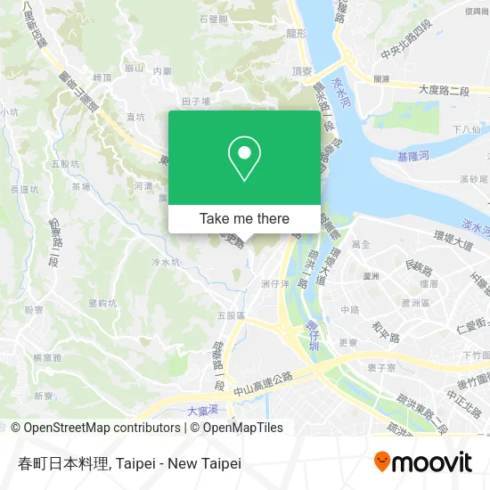 春町日本料理 map