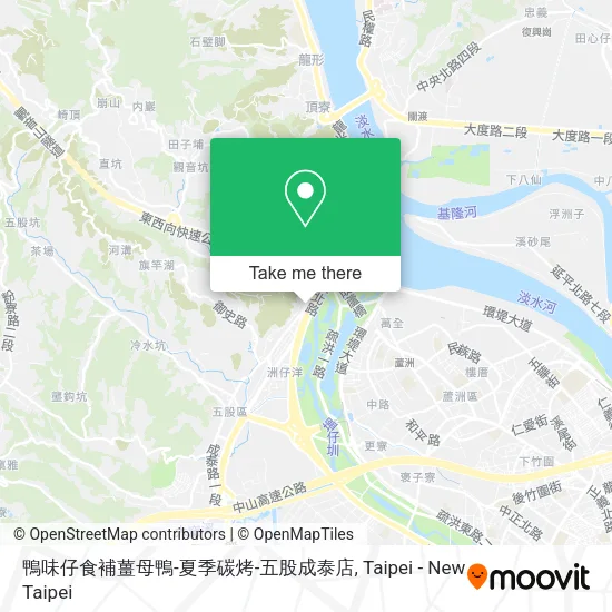 鴨味仔食補薑母鴨-夏季碳烤-五股成泰店 map