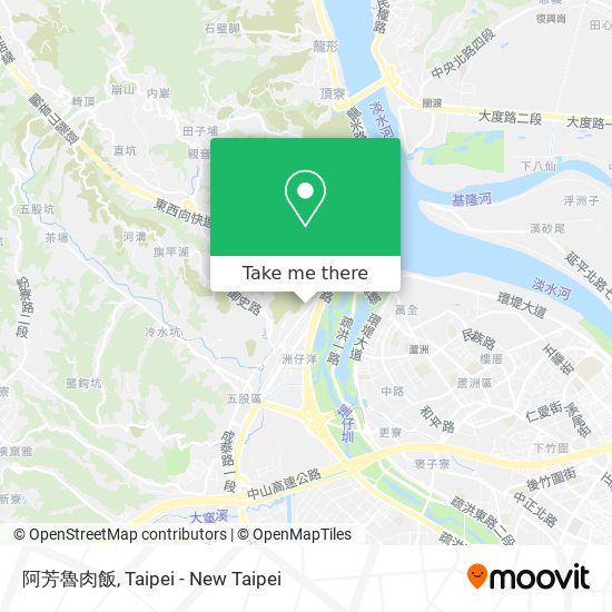 阿芳魯肉飯 map