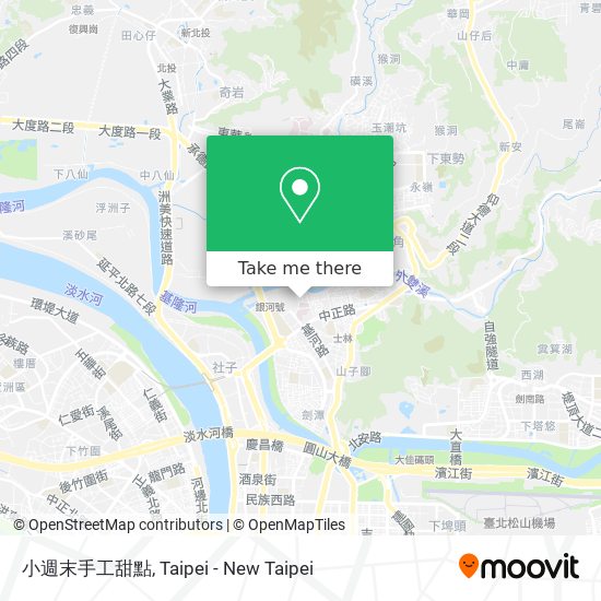 小週末手工甜點 map