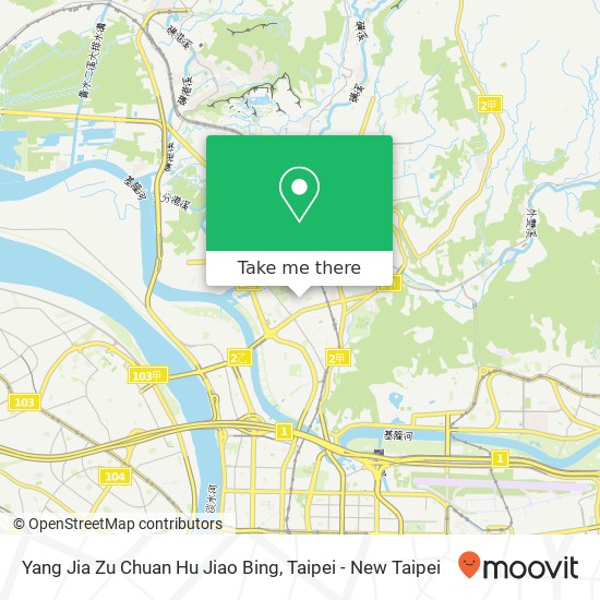 Yang Jia Zu Chuan Hu Jiao Bing, 臺北市士林區文昌路77號 map