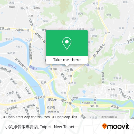 小劉排骨飯專賣店 map