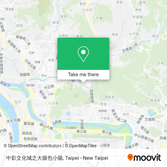 中影文化城之大腸包小腸地圖