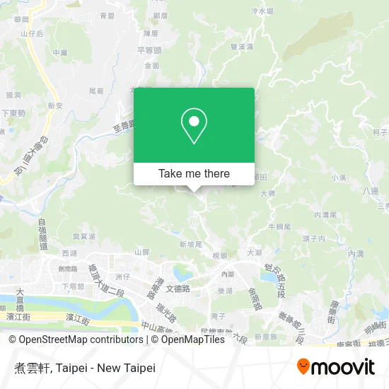 煮雲軒 map