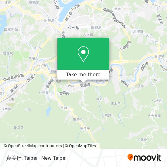 貞美行 map