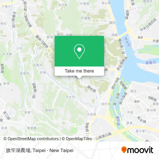 旗竿湖農場地圖