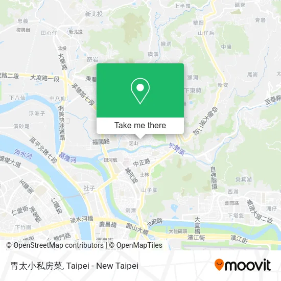 胃太小私房菜地圖