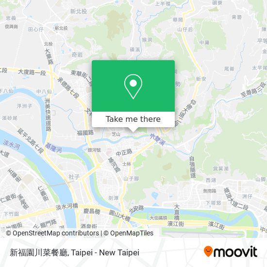 新福園川菜餐廳 map