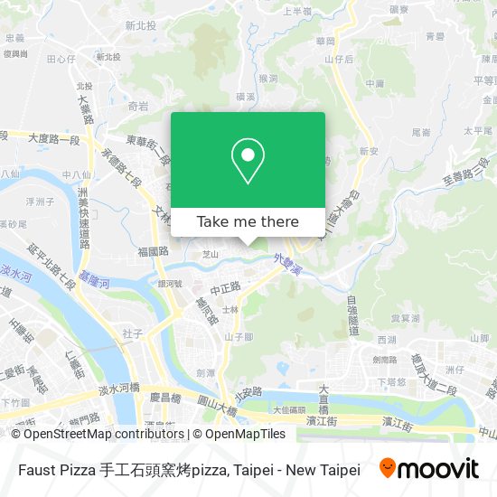 Faust Pizza 手工石頭窯烤pizza map