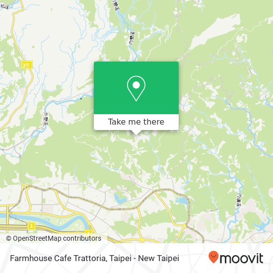 Farmhouse Cafe Trattoria, 臺北市內湖區碧山路38號 map