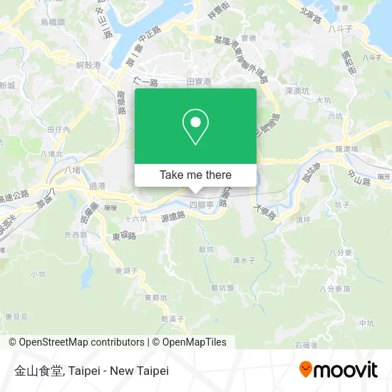 金山食堂地圖